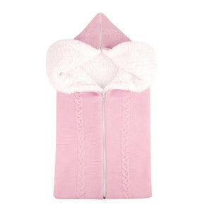 WarmWhisper™ Premium Knit Baby Sleeping Bag Blanket