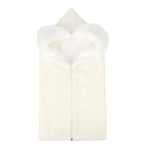 WarmWhisper™ Premium Knit Baby Sleeping Bag Blanket