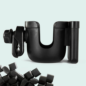 StrollMate™ Universal Cup & Phone Holder
