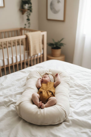 Portable Baby Lounger Nest Crib.