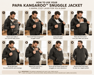 Papa Kangaroo™ Babywearing Jacket