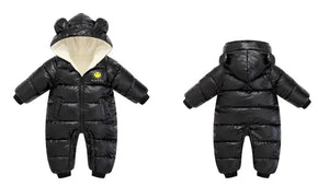 Newborn Baby Winter Waterproof Down Snowsuit