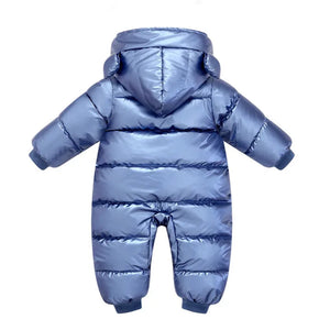 Newborn Baby Winter Waterproof Down Snowsuit