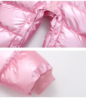Newborn Baby Winter Waterproof Down Snowsuit