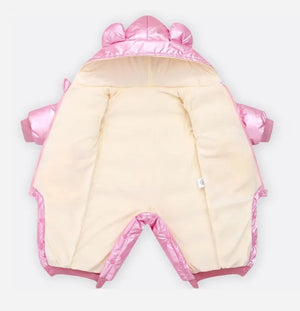 Newborn Baby Winter Waterproof Down Snowsuit