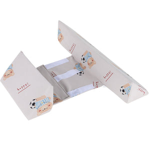 Anti-Roll Newborn Baby Side Sleeper Pillow Wedge with Removeable Cover