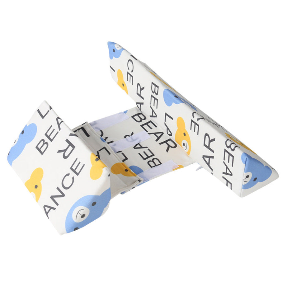 Anti-Roll Newborn Baby Side Sleeper Pillow Wedge with Removeable Cover