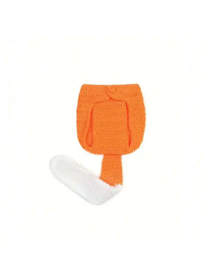 FoxySnuggle™ Crochet Baby Set – Perfect for Newborn Photos