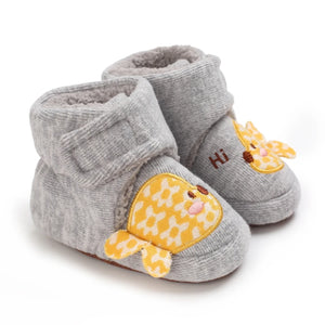 Newborn Baby Soft Cotton Winter Shoes First Walkers