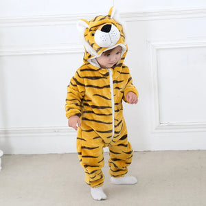 Cozy & Snuggly Animal Baby Romper