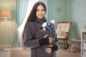 Cozy Warm Baby Carrier Mama Kangaroo Coat | Cuddle Baby