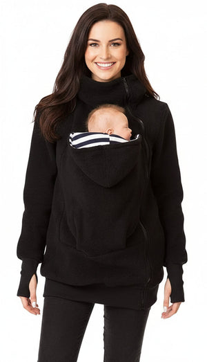 Cozy Warm Baby Carrier Mama Kangaroo Coat | Cuddle Baby