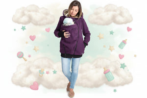 Cozy Warm Baby Carrier Mama Kangaroo Coat | Cuddle Baby