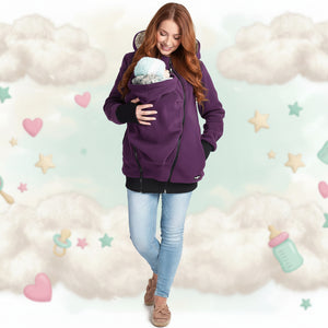 Cozy Warm Baby Carrier Mama Kangaroo Coat | Cuddle Baby