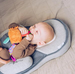 baby in baby lounger