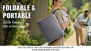 LullaLuxe™ Foldable Travel Baby Lounger Nest