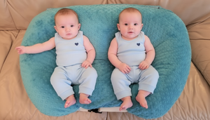 DuoNest™ Luxe Twin Nursing & Support Pillow