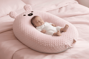 BearHaven™ Elevated Comfort Baby Lounger