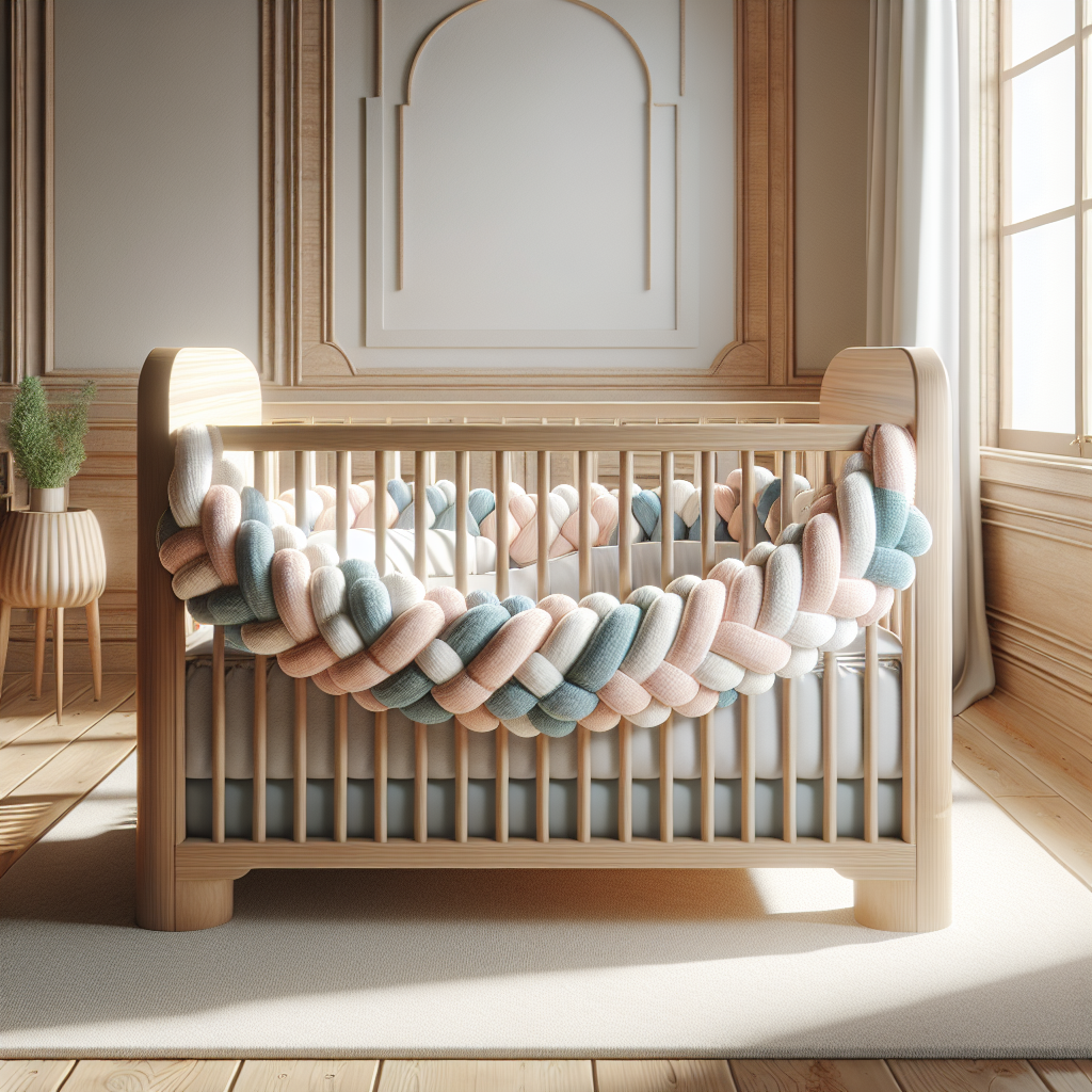 Why a Braided Crib Bumper is a Nursery Must-Have!