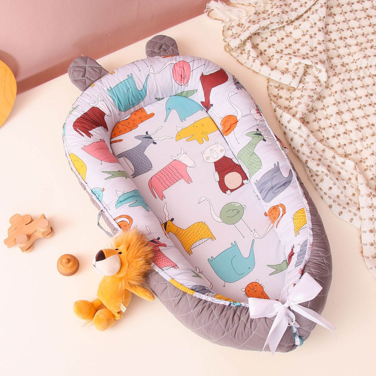 DreamCub™ Newborn Baby Lounger