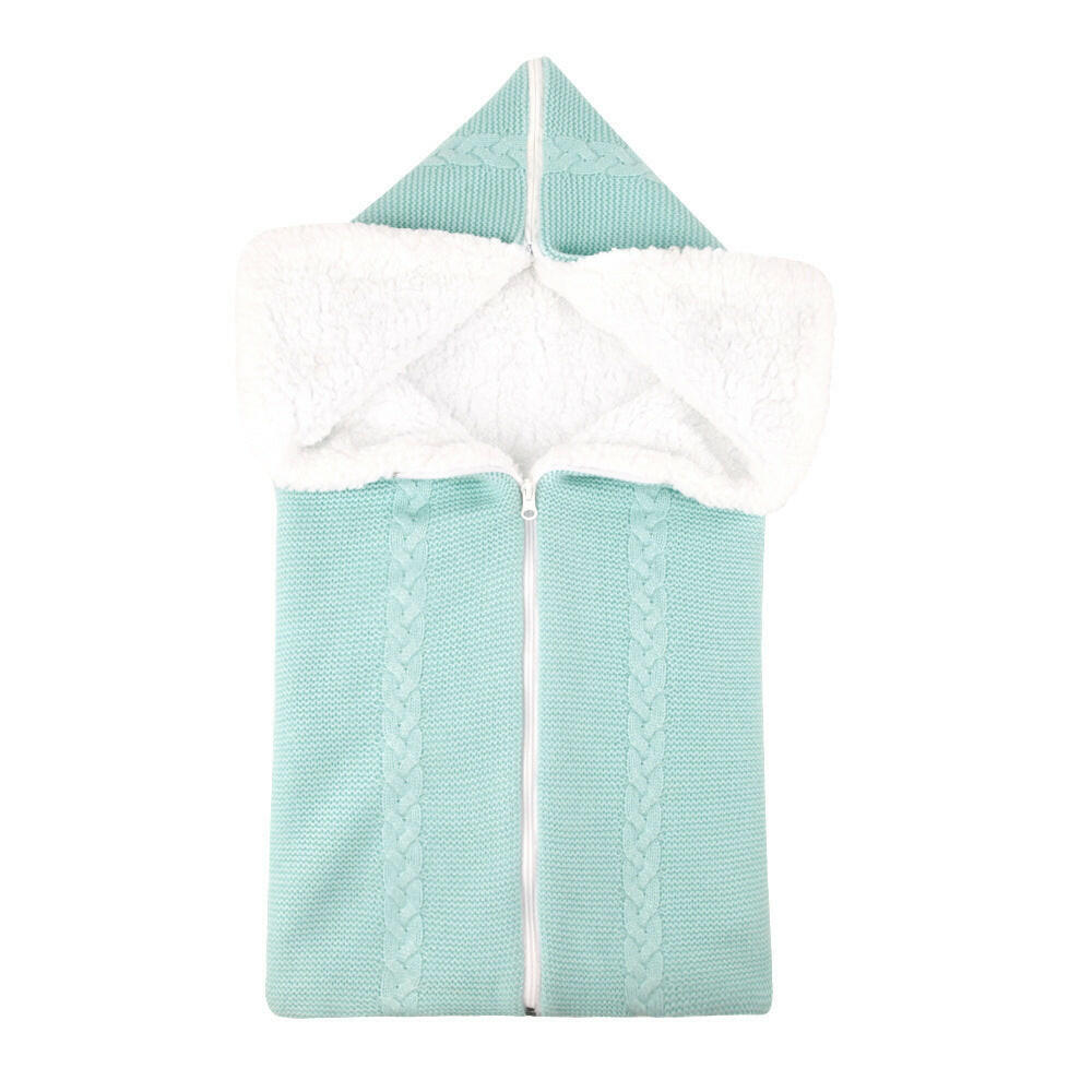 WarmWhisper™ Premium Knit Baby Sleeping Bag Blanket