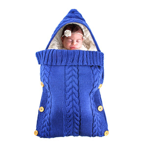 Cashmere Warm Baby Swaddle Sleeping Bag