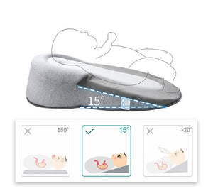 Anti-Reflux Elevated Baby Lounger