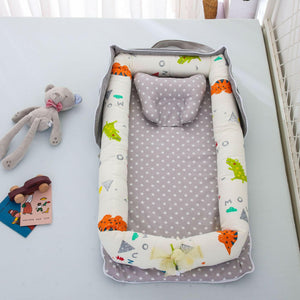 Portable Foldable Cotton Baby Crib Bed