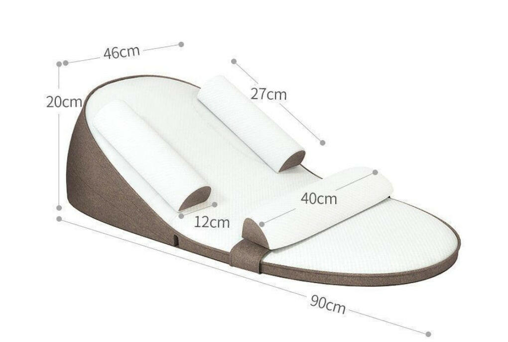 SleepWell™ Ultimate Comfort Anti-Reflux & Anti-Roll Baby Lounger Bed