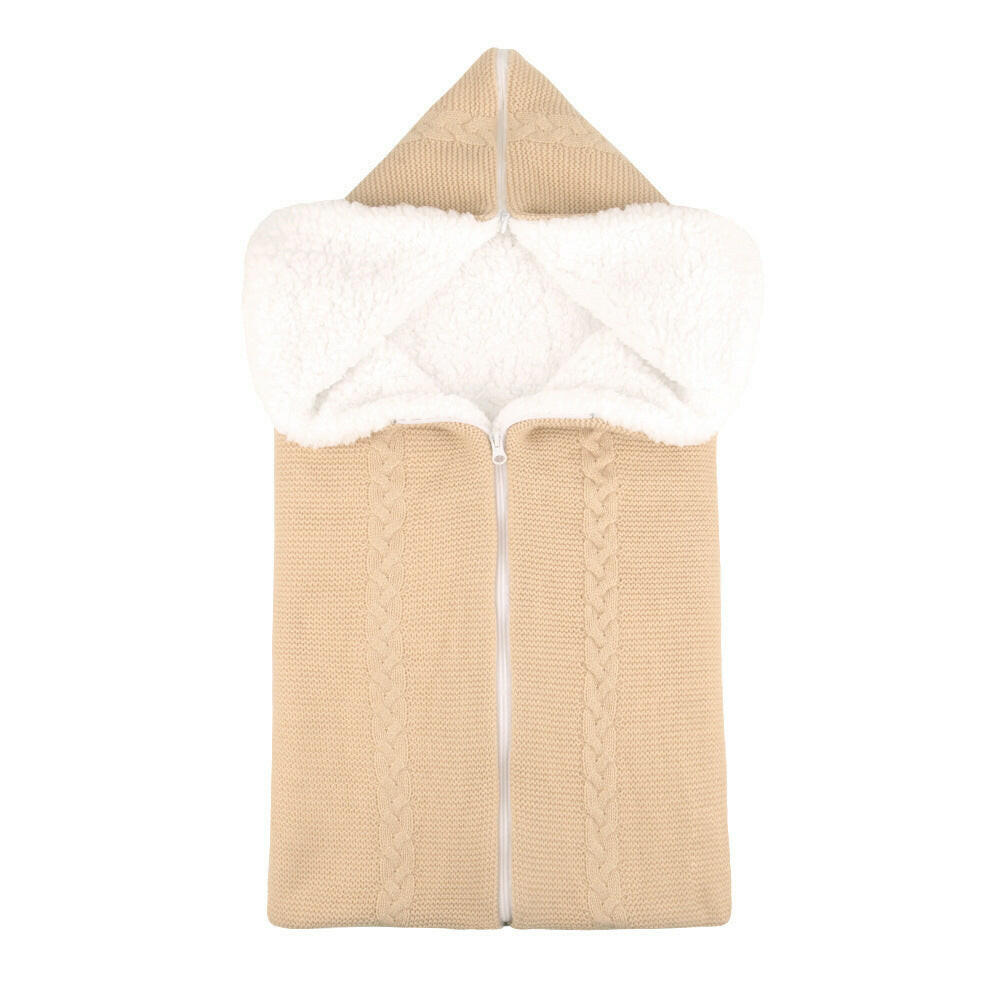 WarmWhisper™ Premium Knit Baby Sleeping Bag Blanket