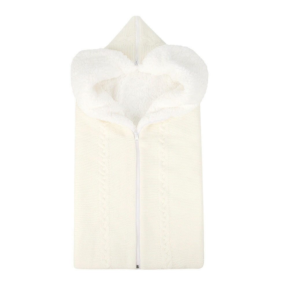 WarmWhisper™ Premium Knit Baby Sleeping Bag Blanket