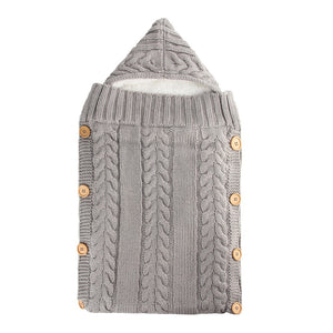 Cashmere Warm Baby Swaddle Sleeping Bag