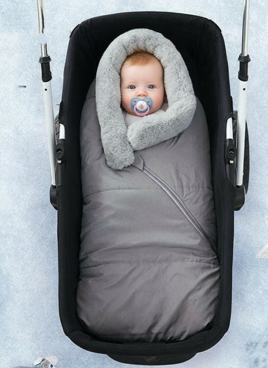 Winter Windproof Extra Warm Baby Sleeping Bag – Cuddle Baby