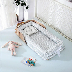 Portable Foldable Cotton Baby Crib Bed