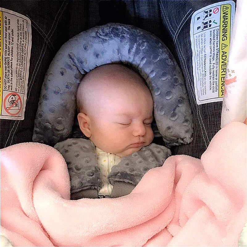 SnuggleNest™ Infant Car Seat Pillow