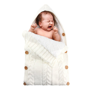 Cashmere Warm Baby Swaddle Sleeping Bag