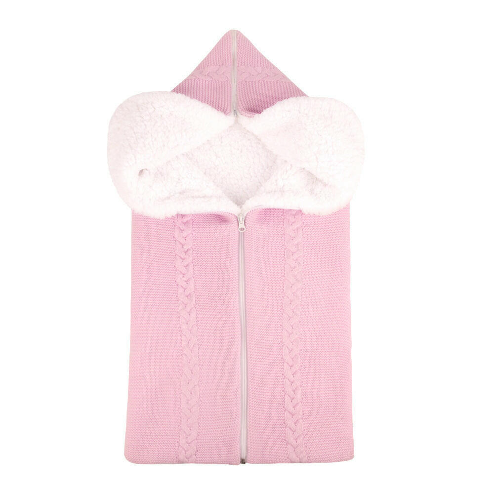 WarmWhisper™ Premium Knit Baby Sleeping Bag Blanket
