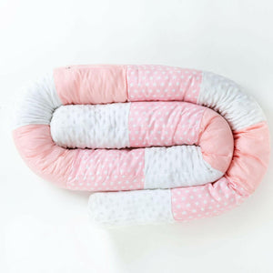 Multifunctional Baby Crib Bumper Huggable Pillow.