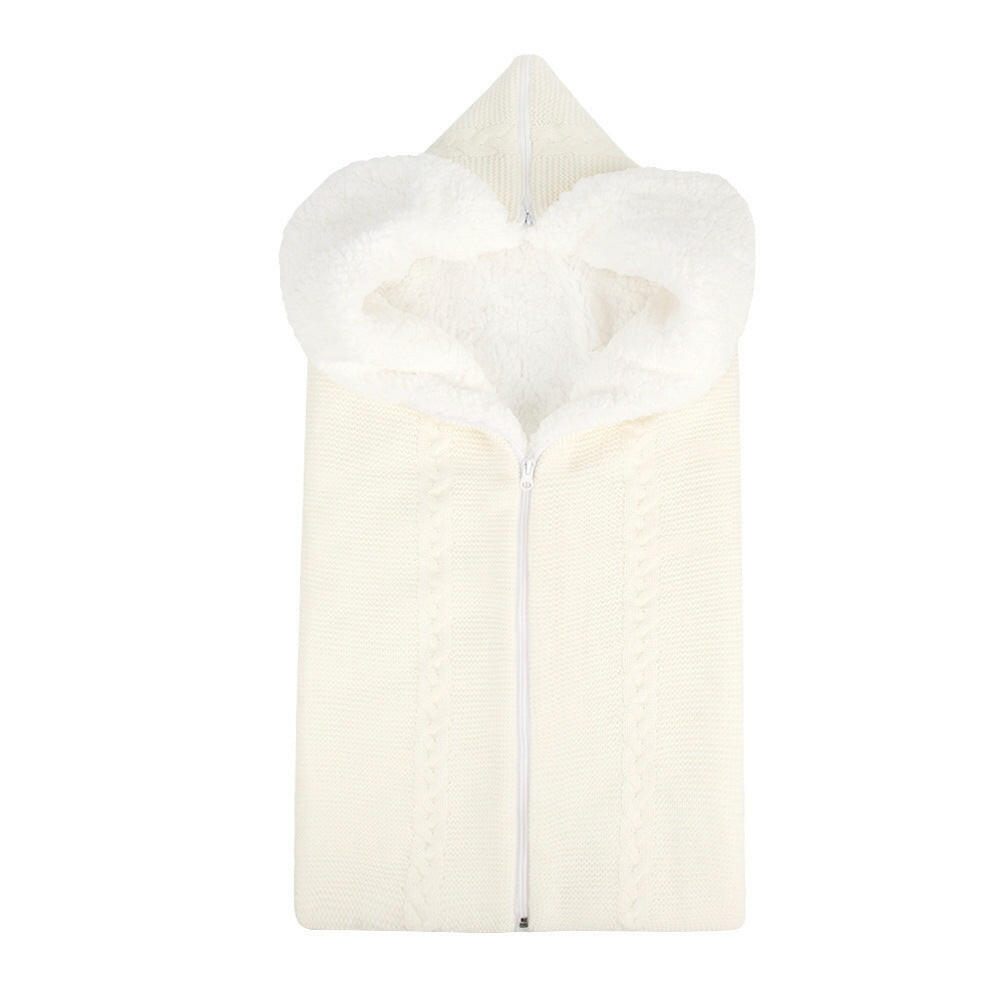 WarmWhisper™ Premium Knit Baby Sleeping Bag Blanket