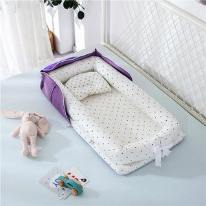 Portable Foldable Cotton Baby Crib Bed