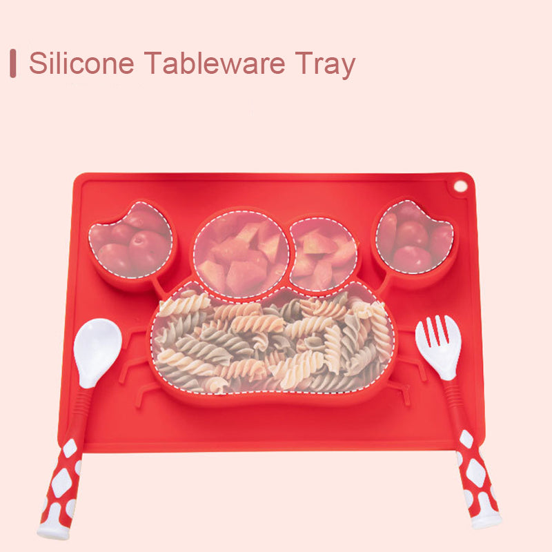 CuddleCritters™ Premium Baby Silicone Dining Set