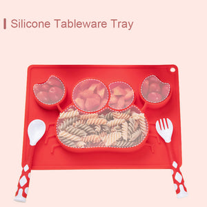 CuddleCritters™ Premium Baby Silicone Dining Set