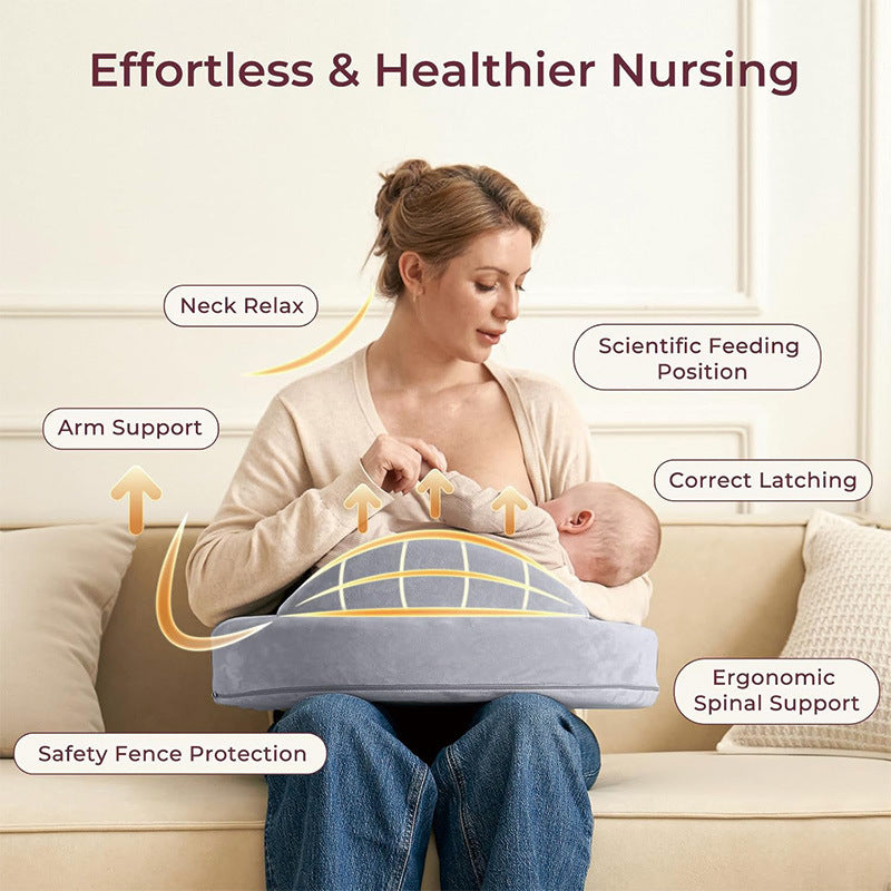 CuddleNest Pro™ Ergonomic Nursing Pillow