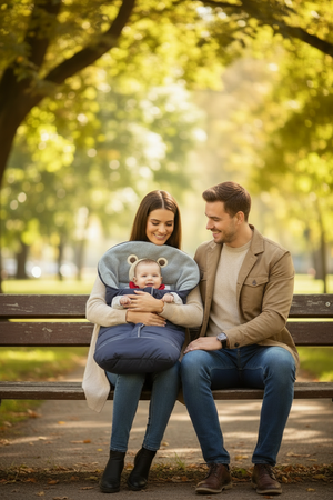 CozyShield™ Windproof & Waterproof Baby Bunting Bag