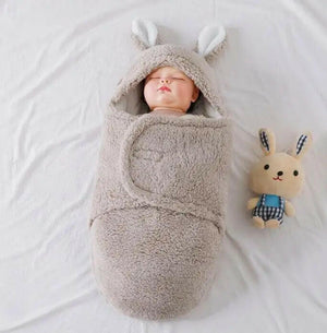 Ultra-Soft Wearable Baby Blanket Swaddle for Cozy Newborn Comfort