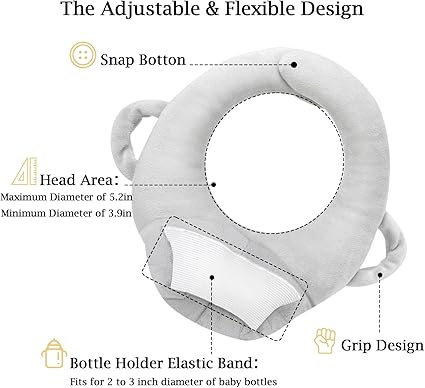 EasyFeed™ Hands-Free Baby Feeding Pillow