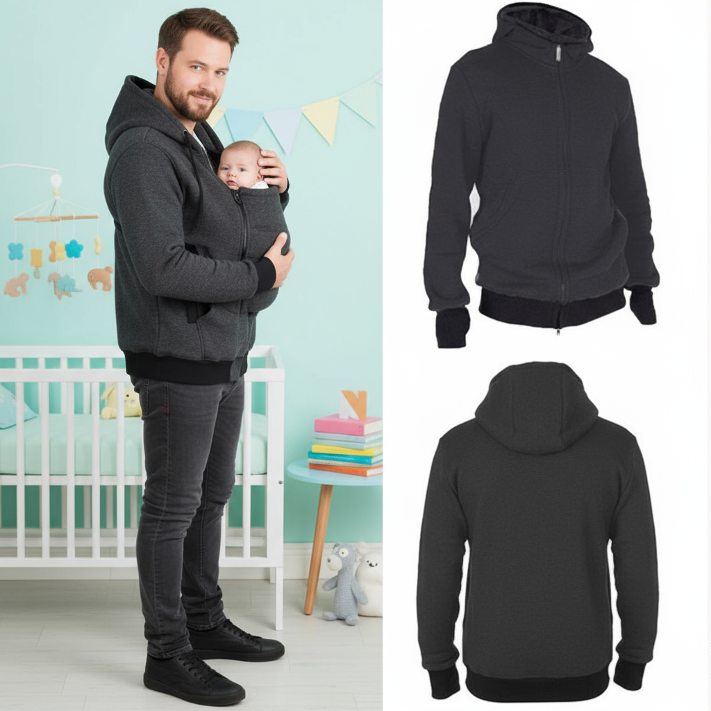 Papa Kangaroo Jacket Baby Carrier