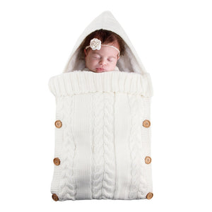 Cashmere Warm Baby Swaddle Sleeping Bag