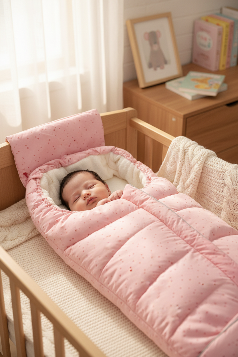 CozyShield™ Windproof & Waterproof Baby Bunting Bag