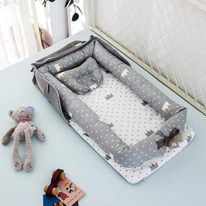 Portable Foldable Cotton Baby Crib Bed